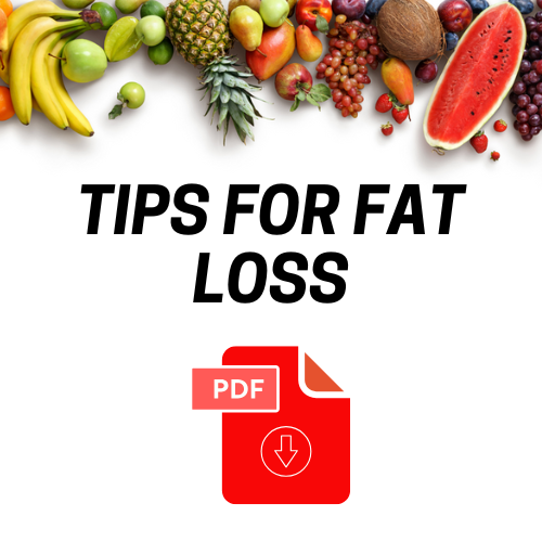 Tips for fat loss